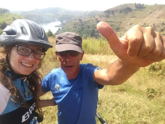 Un selfie con el guía