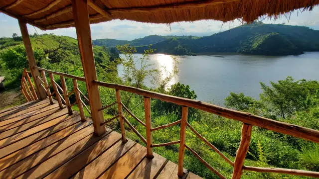 vista al lago