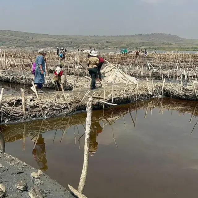 Salinas de Katwe · canal de Kazinga
